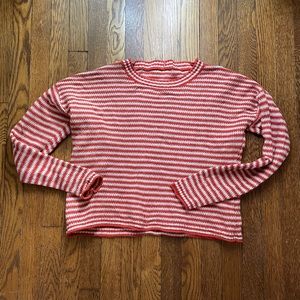 Madewell cropped sweater